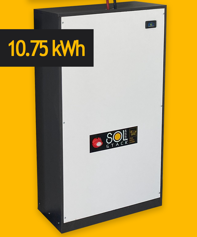 10.75kWh Expandable 51.2v LiFePo4 Battery