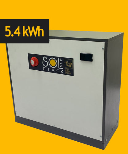 5.4kWh Expandable 25.6v LiFePo4 Battery