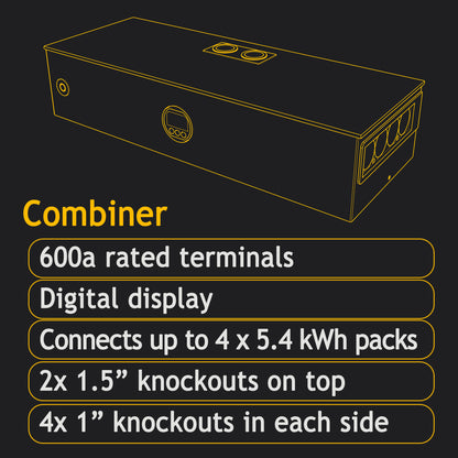 21.5kWh 51.2v LiFePo4 Battery